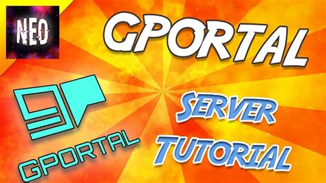 gportal meine server|How To Rent and Configure a Server with GPORTAL